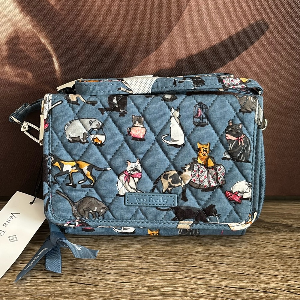 VB RFID 3 in 1 Crossbody Cats Meow NWT